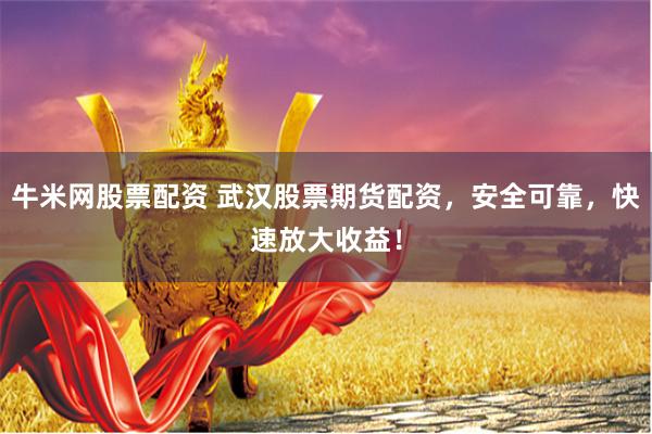 牛米网股票配资 武汉股票期货配资，安全可靠，快速放大收益！